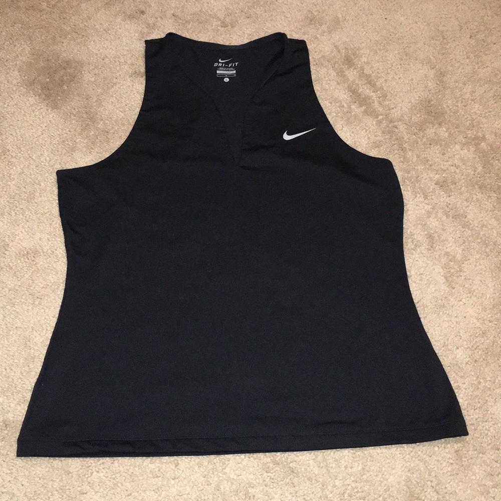 Nike Dri Fit Black Work out Tank Top